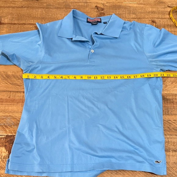 Vineyard Vines Men's Light Blue Polo Shirt - Picture 9 of 10